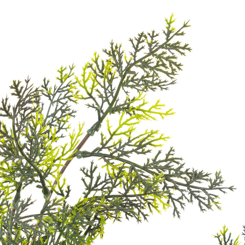 vidaXL Artificial Plant Cypress Tree with Pot Green 59.1
