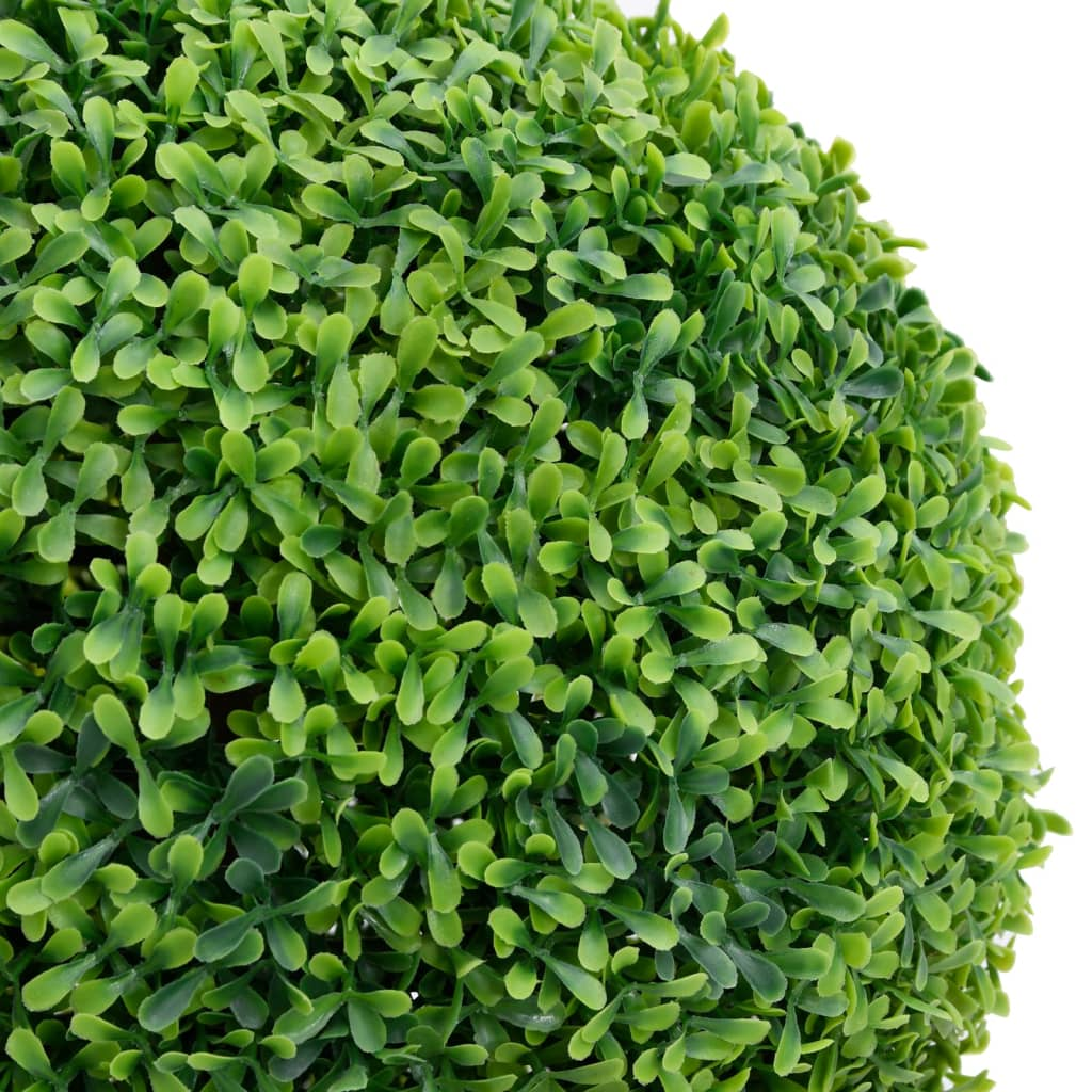 vidaXL Artificial Boxwood Plant with Pot Ball Shaped Green 28