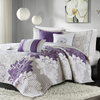 100% Cotton Printed Fabric 6pcs Quilted Coverlet Set,MP13-2313